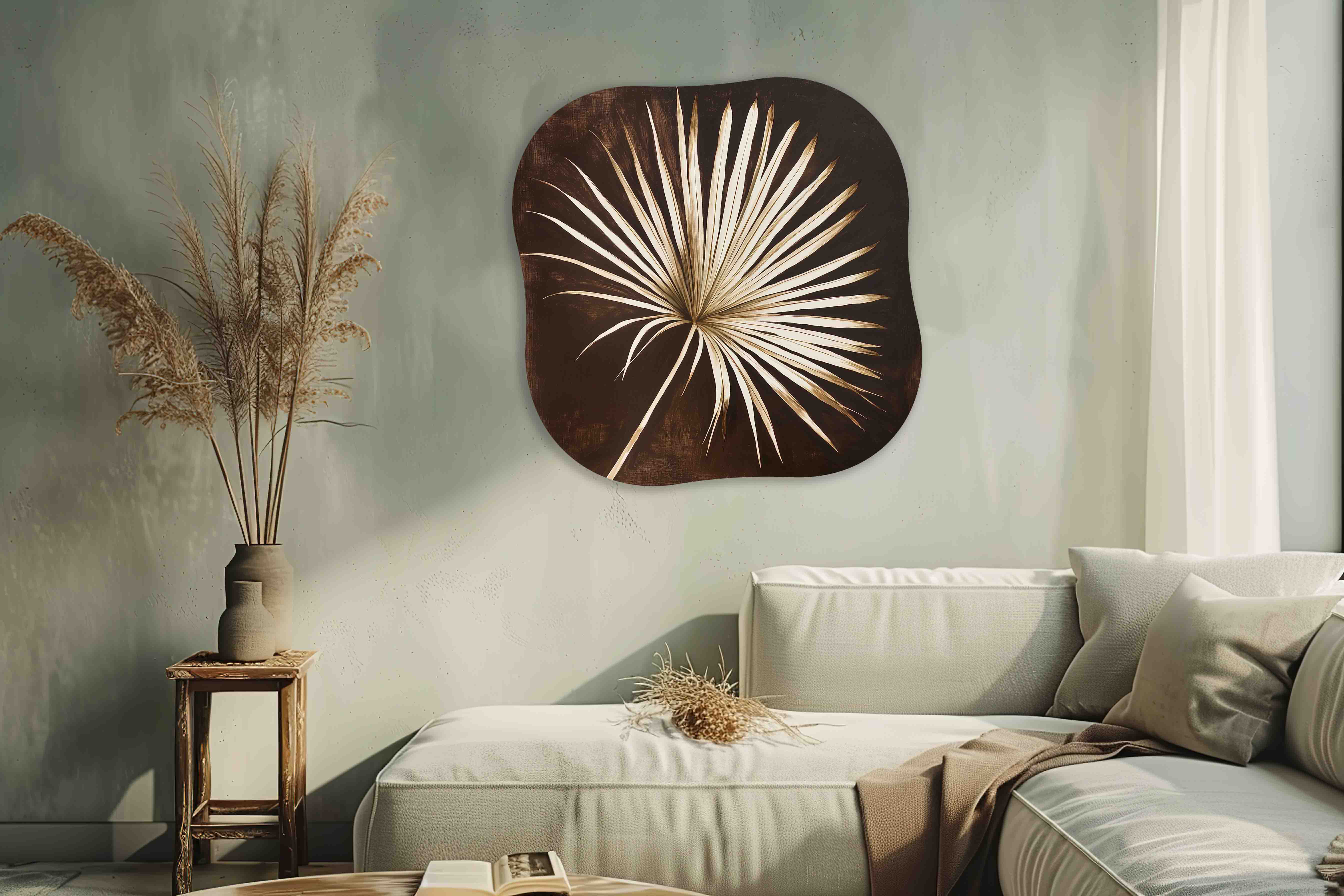 Organische wanddecoratie