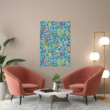 Flowers in a Glass Vase