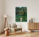 Henri Rousseau - Woman Walking in an Exotic Forest