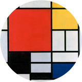 Delft Blue Tiles with Flower