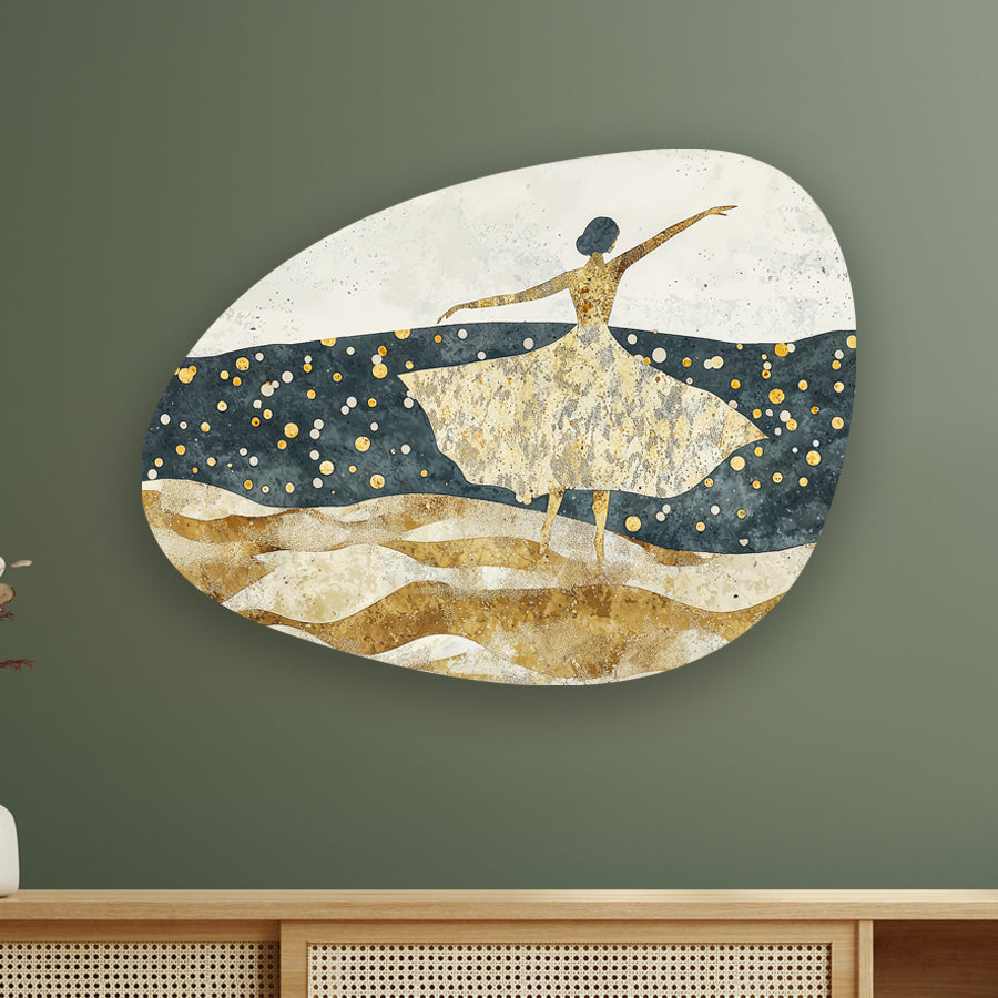 Schilderij organische vorm