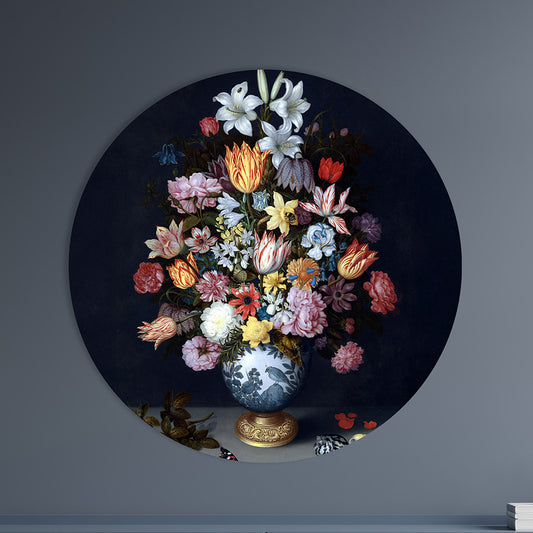 Ambrosius Bosschaert - Stilleven van bloemen in een Wan-Li vaas