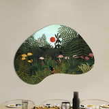 Henri Rousseau - Virgin Forest with Sunset