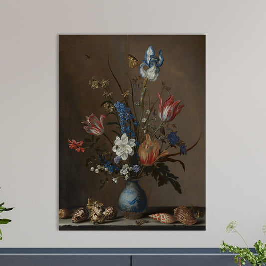 Balthasar van der Ast - Bloemen in een Wan-Li vaas