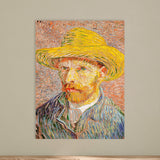 Self-portrait with a Straw Hat