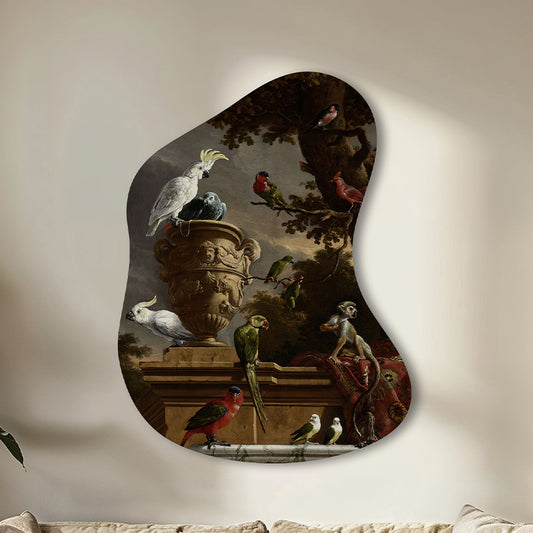 Melchior d'Hondecoeter - De Menagerie