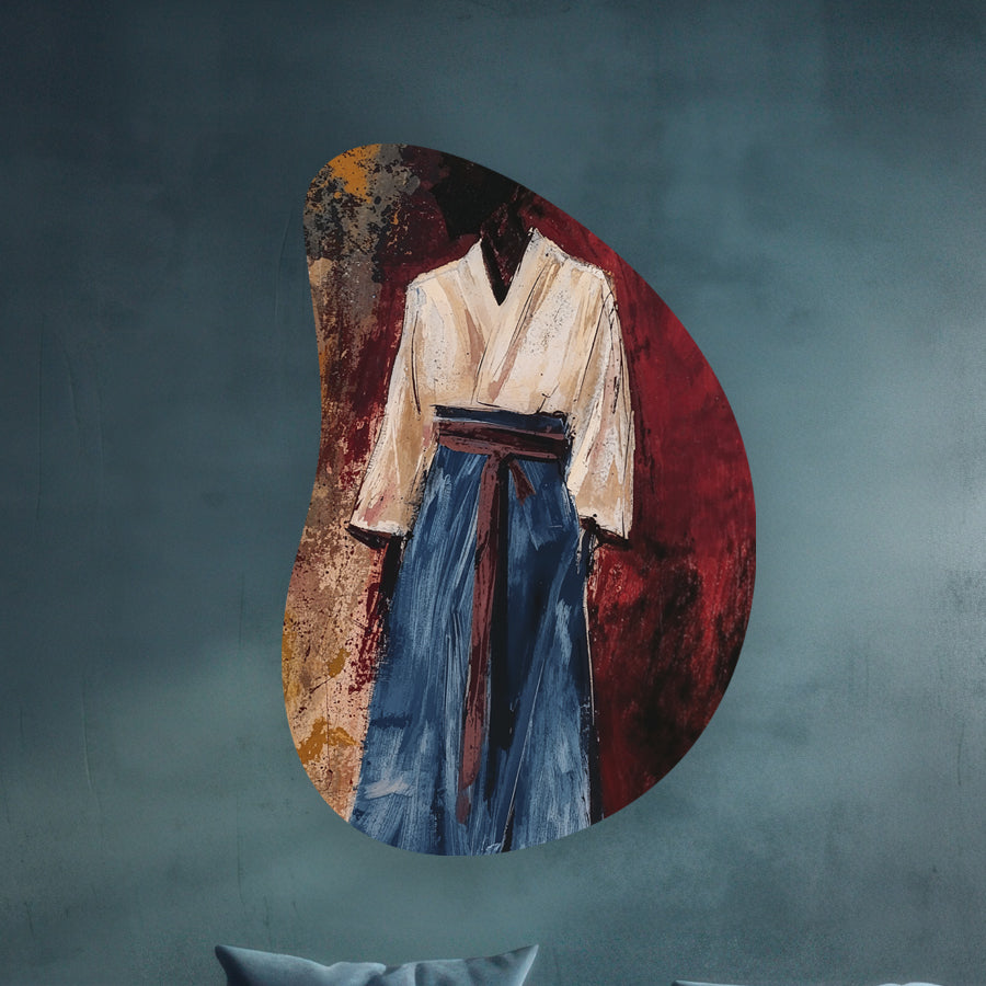 Schilderij kimono