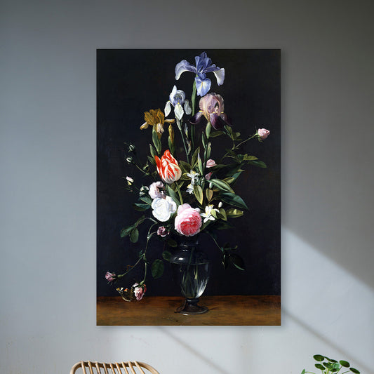 Daniël Seghers - Bloemen in een Glazen Vaas