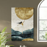 Flowers in a Glass Vase