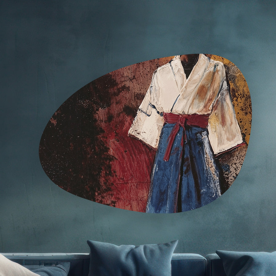 Organisch kunstwerk kimono